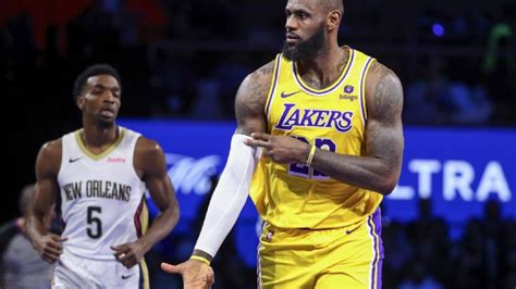 LeBron James scores 30 points, Lakers rout Pelicans 133-89 to reach tournament final